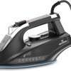 Moosoo Steam Iron 1800W Dry Iron Lightweight Anti-drip Iron with Auto-Off, ST1800