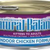 Natural Balance Ultra Premium Indoor Chicken Formula Canned Cat Food 5.5-oz case of 24