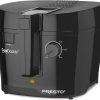 Presto 05442 CoolDaddy Cool-touch Deep Fryer - Black