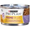 Purina Pro Plan Prime Plus Adult 7+ Ocean Whitefish & Salmon Entree Classic Canned Cat Food 3-oz case of 24