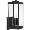 Quoizel WVR8409EK Westover 2-Light 22.75-in Earth Black Outdoor Wall Light