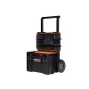 RIDGID 254065 2.0 Pro Gear System 25 in. All Terrain Rolling Tool Cart and Organizer Tool Box