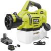 RYOBI P2890 ONE+ 18V Cordless Electrostatic 0.5 Gal Sprayer with 2.0 Ah Battery and Charger