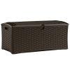 Suncast DBW7000 72 Gal. Resin Wicker Deck Box