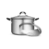 Tramontina Gourmet Stainless Steel 8 Quart Lock and Drain Stock Pot