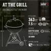 Weber 14402001 22 in. Original Kettle Premium Charcoal Grill in Copper with Built-In Thermometer