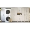 Ameriwood Home 3402341COM Camberly 35.68-in W x 74.31-in H Wood Composite Ivory Oak/Magnolia Oak Freestanding Utility Storage Cabinet