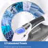 BEAUTURAL 1800-Watt Steam Iron with Digital LCD Screen, Double-Layer and Ceramic Coated Soleplate, 3-Way Auto-Off, 9 Preset Temperature and Steam Settings for Variable Fabric