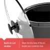 BLACK+DECKER 7-Quart Digital Slow Cooker with Chalkboard Surface, Slate, SCD4007
