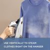 BLACK+DECKER Allure Professional Steam Iron, Comfort Grip, Stainless Steel Soleplate, Gray/Blue, D3030