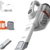 BLACK+DECKER Dustbuster Handheld Vacuum, Cordless, AdvancedClean+, White (HHVK320J10)