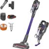 BLACK+DECKER Powerseries Extreme Cordless Stick Vacuum Cleaner for Pets, Purple (BSV2020P)