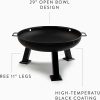 Barebones STR-592 Fire Pit - High-Temperature Black Coating