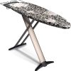 Bartnelli Pro Luxury Ironing Board - Extra Wide 51x19” Steam Iron Rest, Adjustable Height, T-Leg Foldable, European Made