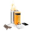 BioLite CSC0200 Campstove 2+ Wood Burning Electricity Generating & USB Charging Camp Stove