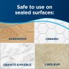 Bissell 1940A Power Fresh Steam Mop with Natural Sanitization, Floor Steamer, Tile Cleaner, and Hard Wood Floor Cleaner with Flip-Down Easy Scrubber