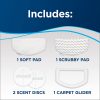 Bissell 1940A Power Fresh Steam Mop with Natural Sanitization, Floor Steamer, Tile Cleaner, and Hard Wood Floor Cleaner with Flip-Down Easy Scrubber