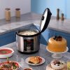COMFEE' Rice Cooker, Slow Cooker, Steamer, Stewpot, Saute All in One (12 Digital Cooking Programs) Multi Cooker (5.2Qt ) Large Capacity, 24 Hours Preset & Instant Keep Warm