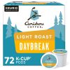 Caribou Coffee Daybreak Morning Blend, Single-Serve Keurig K-Cup Pods, Light Roast Coffee, 72 Count