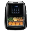 Chefman RJ38-6-RDO 6.3 qt. Black Air Fryer TurboFry