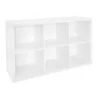 ClosetMaid 1109 6-Cube Storage Organizer, White