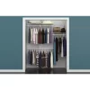 ClosetMaid 2873 ShelfTrack 13 in. D x 72 in. W x 48 in. H Wire Closet System Organizer Kit