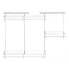 ClosetMaid 2873 ShelfTrack 13 in. D x 72 in. W x 48 in. H Wire Closet System Organizer Kit