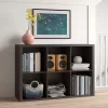 ClosetMaid 4109 Decorative 6-Cube Storage Organizer, Black Walnut