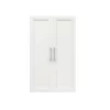 ClosetMaid 4594 21.02 in. W White Modular Storage Solid 2-Door Kit Wood Closet System