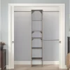 ClosetMaid 58881 SuiteSymphony Wood Closet Organizer Starter Kit with Tower and 3 Hang Rods Shelves