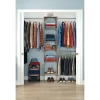 ClosetMaid 58881 SuiteSymphony Wood Closet Organizer Starter Kit with Tower and 3 Hang Rods Shelves