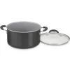 Cuisinart 54C-11BK Advantage XT 11-Piece Aluminum Ceramic Nonstick Cookware Set in Black