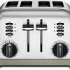 Cuisinart CPT-180P1 Metal Classic 4-Slice Toaster, Brushed Stainless