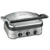 Cuisinart GR-4N Panini Press Stainless Steel Griddler, Sandwich Maker & More, 5-IN-1