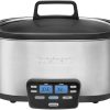 Cuisinart MSC-600 3-In-1 Cook Central 6-Quart Multi-Cooker: Slow Cooker, Brown/Saute, Steamer