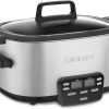 Cuisinart MSC-600 3-In-1 Cook Central 6-Quart Multi-Cooker: Slow Cooker, Brown/Saute, Steamer