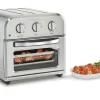 Cuisinart TOA-26 Compact Airfryer Toaster Oven, 1800-Watt Motor with 6-in-1 Functions and Wide Temperature Range