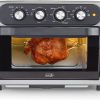 DASH Air Fry Multi Oven - 7 in 1 Convection Air Fry Oven with Non-stick Fry Basket, Baking Pan & Rack, 23L, 1500-Watt - GraphiteDASH Air Fry Multi Oven - 7 in 1 Convection Air Fry Oven with Non-stick Fry Basket, Baking Pan & Rack, 23L, 1500-Watt - Graphite