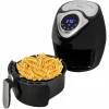 Deco Chef DCDAIRFR XL 14.5 Cup 3.7 QT Digital Air Fryer Cooker With 7 Smart Programs