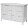 Delta Children 79706-100 Haven 6 Drawer Dresser, Greenguard Gold Certified, White