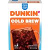 Dunkin' Cold Brew Ground Coffee Packs 8.46 Ounces (Pack of 6)