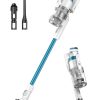 Eureka NEC180 RapidClean Pro Lightweight Cordless Vacuum Cleaner, High Efficiency Powerful Digital Motor LED Headlights, Convenient Stick and Handheld Vac, Essential, White