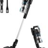 Eureka NEC480 Lightweight Cordless Vacuum Cleaner, High Efficiency Powerful Motor LED Headlights, Convenient Stick and Handheld Vac, Black