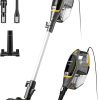 Eureka NES510 Flash Lightweight Stick Vacuum Cleaner, 15KPa Powerful Suction, 2 in 1 Corded Handheld Vac for Hard Floor and Carpet, Black