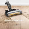 Eureka NES510 Flash Lightweight Stick Vacuum Cleaner, 15KPa Powerful Suction, 2 in 1 Corded Handheld Vac for Hard Floor and Carpet, Black