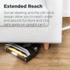 Eureka NES510 Flash Lightweight Stick Vacuum Cleaner, 15KPa Powerful Suction, 2 in 1 Corded Handheld Vac for Hard Floor and Carpet, Black