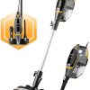 Eureka NES510 Flash Lightweight Stick Vacuum Cleaner, 15KPa Powerful Suction, 2 in 1 Corded Handheld Vac for Hard Floor and Carpet, Black