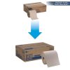 Georgia Pacific Blue Basic Recycled Hardwound Paper Towel Rolls by GP PRO (Georgia-Pacific), Brown, 26301, 800 Feet Per Roll, 6 Rolls Per Case
