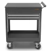 Gladiator GAMT28KDFG 27 in. 2-Drawer Steel Utility Cart Granite