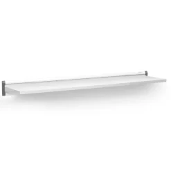 Gladiator GAWA48SFZW Premier Series 12 in. x 48 in. Steel Garage Wall Shelving in White